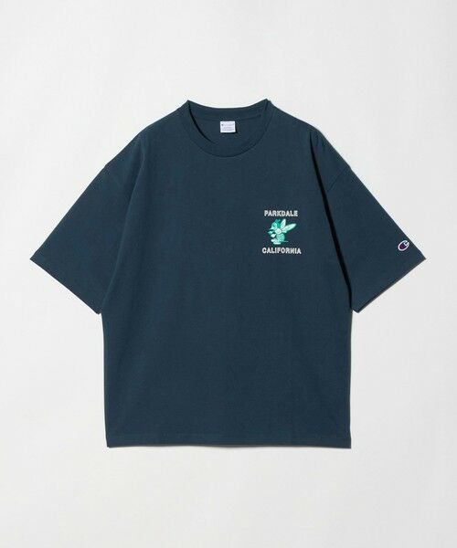 BEAUTY&YOUTH UNITED ARROWS / ビューティー&ユース ユナイテッドアローズ Tシャツ | ＜CHAMPION×BEAUTY&YOUTH＞フロッキー Tシャツ（NAVY）