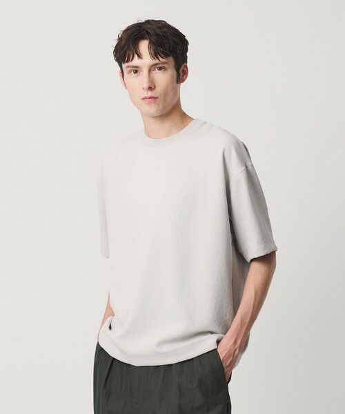 BEAUTY&YOUTH UNITED ARROWS / ビューティー&ユース ユナイテッドアローズ Tシャツ | フュージョンツイル クルーネック Tシャツ UVカット 透け防止 ストレッチ | 詳細5