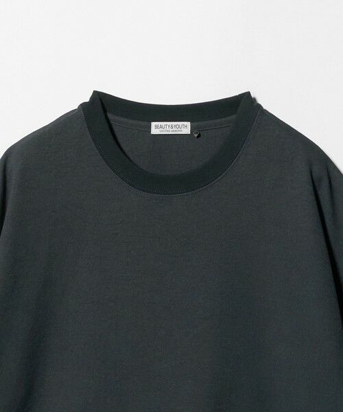 BEAUTY&YOUTH UNITED ARROWS / ビューティー&ユース ユナイテッドアローズ Tシャツ | フュージョンツイル クルーネック Tシャツ UVカット 透け防止 ストレッチ | 詳細23