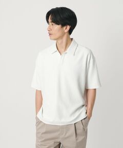 BEAUTY&YOUTH UNITED ARROWS / ビューティー&ユース ユナイテッドアローズ カットソー | フュージョン ツイル スキッパー Tシャツ UVカット 透け防止 ストレッチ