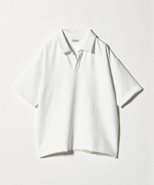 BEAUTY&YOUTH UNITED ARROWS / ビューティー&ユース ユナイテッドアローズ カットソー | フュージョン ツイル スキッパー Tシャツ UVカット 透け防止 ストレッチ | 詳細2
