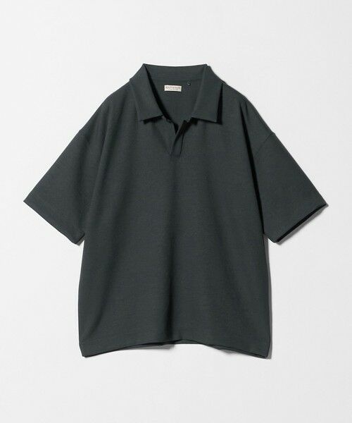 BEAUTY&YOUTH UNITED ARROWS / ビューティー&ユース ユナイテッドアローズ カットソー | フュージョン ツイル スキッパー Tシャツ UVカット 透け防止 ストレッチ | 詳細20