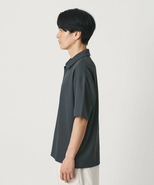 BEAUTY&YOUTH UNITED ARROWS / ビューティー&ユース ユナイテッドアローズ カットソー | フュージョン ツイル スキッパー Tシャツ UVカット 透け防止 ストレッチ | 詳細18