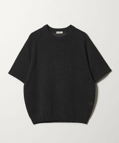 BEAUTY&YOUTH UNITED ARROWS / ビューティー&ユース ユナイテッドアローズ ニット・セーター | ペーパーヤーン サドルスリーブ クルーネック ニット