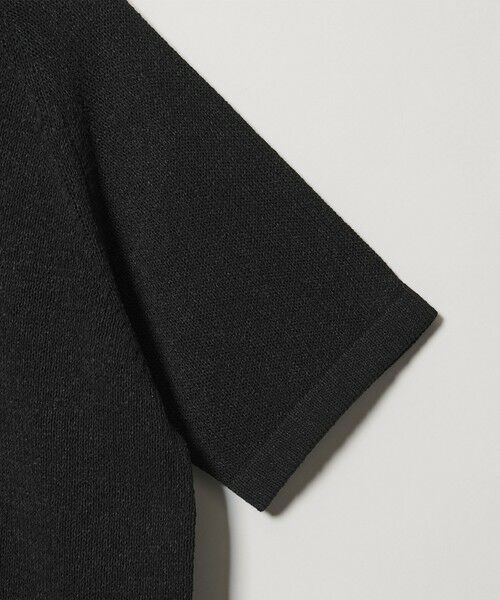 BEAUTY&YOUTH UNITED ARROWS / ビューティー&ユース ユナイテッドアローズ ニット・セーター | ペーパーヤーン サドルスリーブ クルーネック ニット ウォッシャブル | 詳細3