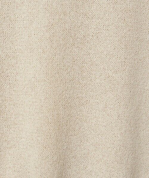 BEAUTY&YOUTH UNITED ARROWS / ビューティー&ユース ユナイテッドアローズ ニット・セーター | ペーパーヤーン サドルスリーブ クルーネック ニット | 詳細8