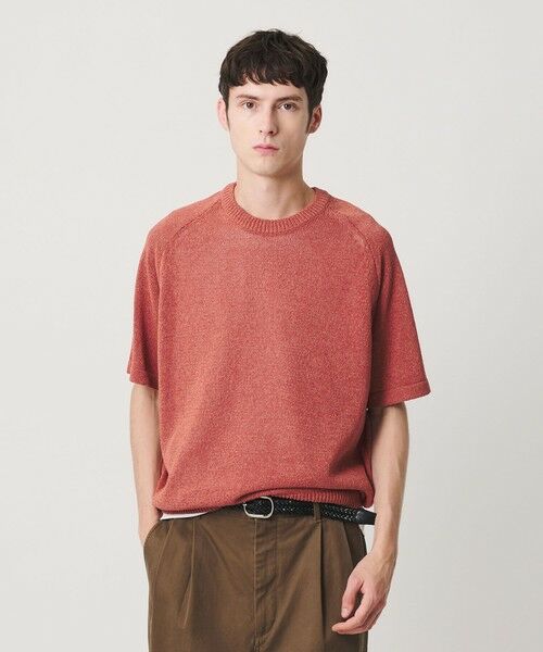 BEAUTY&YOUTH UNITED ARROWS / ビューティー&ユース ユナイテッドアローズ ニット・セーター | ペーパーヤーン サドルスリーブ クルーネック ニット ウォッシャブル | 詳細16