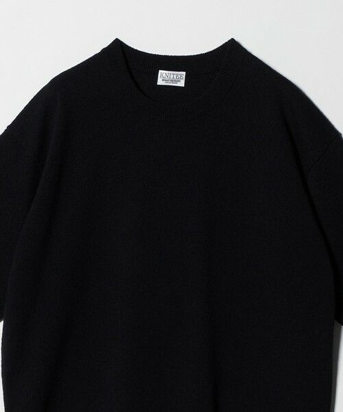 BEAUTY&YOUTH UNITED ARROWS / ビューティー&ユース ユナイテッドアローズ ニット・セーター | KNITEE クリンプコットン クルーネック ニット Tシャツ ウォッシャブル | 詳細5