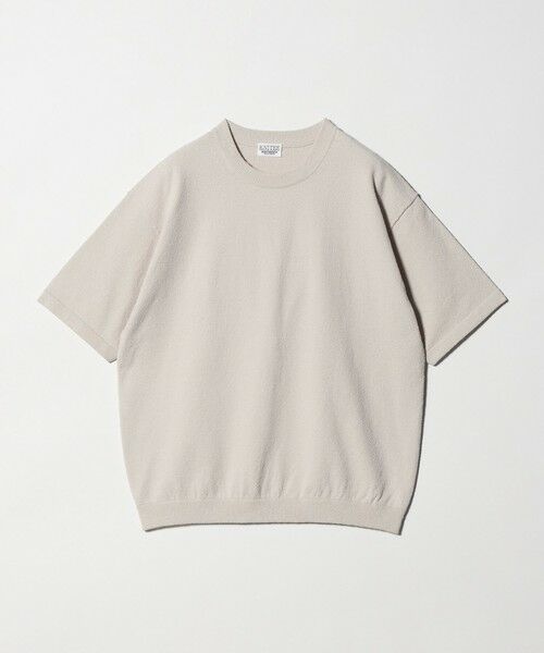 BEAUTY&YOUTH UNITED ARROWS / ビューティー&ユース ユナイテッドアローズ ニット・セーター | KNITEE クリンプコットン クルーネック ニット Tシャツ ウォッシャブル | 詳細10