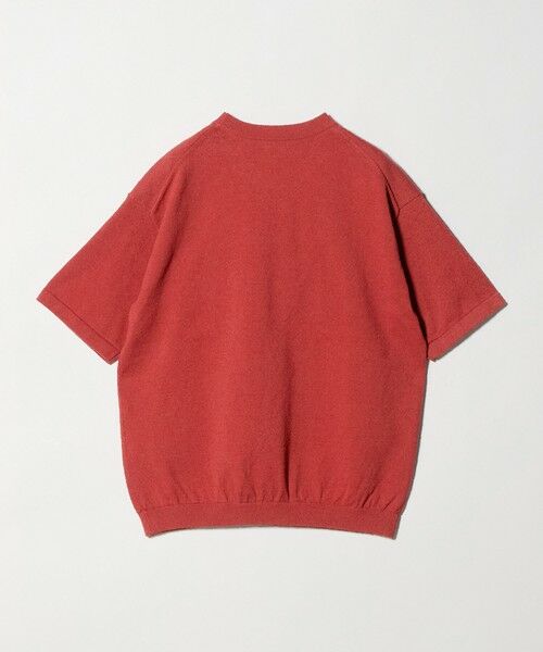BEAUTY&YOUTH UNITED ARROWS / ビューティー&ユース ユナイテッドアローズ ニット・セーター | KNITEE クリンプコットン クルーネック ニット Tシャツ ウォッシャブル | 詳細16