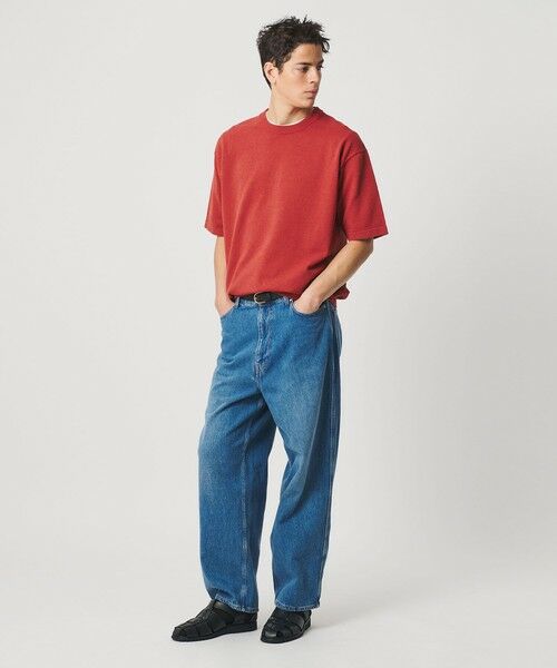 BEAUTY&YOUTH UNITED ARROWS / ビューティー&ユース ユナイテッドアローズ ニット・セーター | KNITEE クリンプコットン クルーネック ニット Tシャツ ウォッシャブル | 詳細14