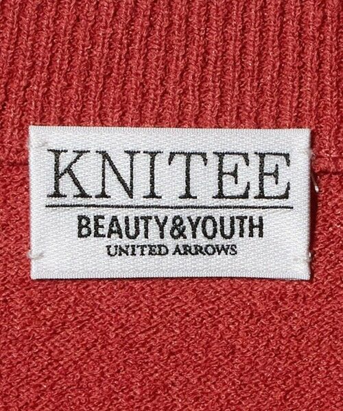 BEAUTY&YOUTH UNITED ARROWS / ビューティー&ユース ユナイテッドアローズ ニット・セーター | KNITEE クリンプコットン クルーネック ニット Tシャツ ウォッシャブル | 詳細25