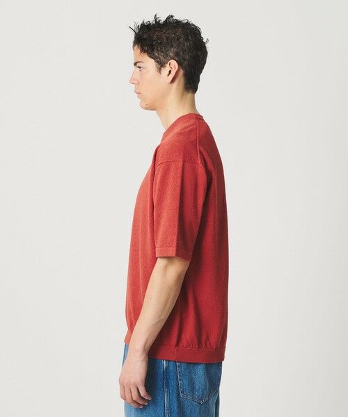 BEAUTY&YOUTH UNITED ARROWS / ビューティー&ユース ユナイテッドアローズ ニット・セーター | KNITEE クリンプコットン クルーネック ニット Tシャツ ウォッシャブル | 詳細16