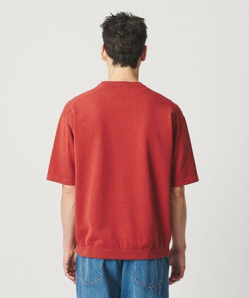 BEAUTY&YOUTH UNITED ARROWS / ビューティー&ユース ユナイテッドアローズ ニット・セーター | KNITEE クリンプコットン クルーネック ニット Tシャツ ウォッシャブル | 詳細17