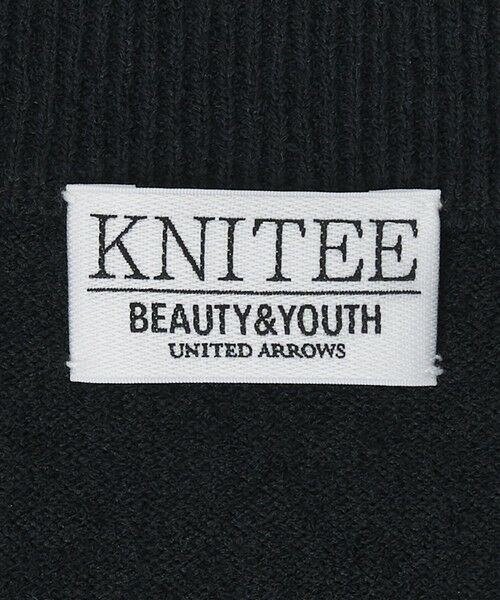 BEAUTY&YOUTH UNITED ARROWS / ビューティー&ユース ユナイテッドアローズ ニット・セーター | KNITEE クリンプコットン Vネック ニット Tシャツ ウォッシャブル | 詳細9