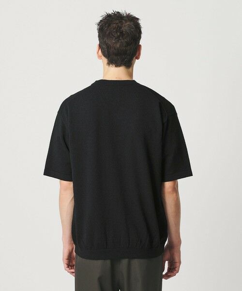 BEAUTY&YOUTH UNITED ARROWS / ビューティー&ユース ユナイテッドアローズ ニット・セーター | KNITEE クリンプコットン Vネック ニット Tシャツ ウォッシャブル | 詳細7