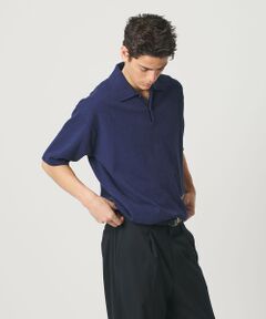 BEAUTY&YOUTH UNITED ARROWS / ビューティー&ユース ユナイテッドアローズ ニット・セーター | KNITEE クリンプコットン ニット ポロシャツ ウォッシャブル