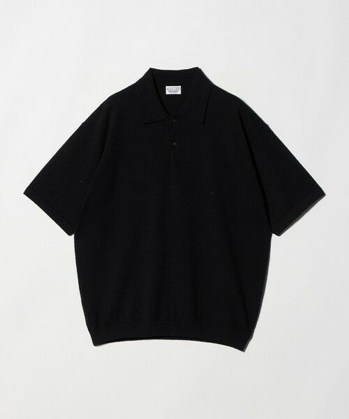 BEAUTY&YOUTH UNITED ARROWS / ビューティー&ユース ユナイテッドアローズ ニット・セーター | KNITEE クリンプコットン ニット ポロシャツ ウォッシャブル | 詳細5