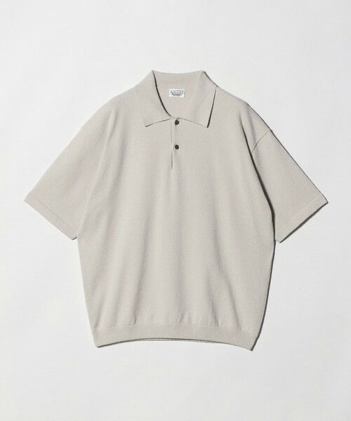 BEAUTY&YOUTH UNITED ARROWS / ビューティー&ユース ユナイテッドアローズ ニット・セーター | KNITEE クリンプコットン ニット ポロシャツ ウォッシャブル | 詳細7