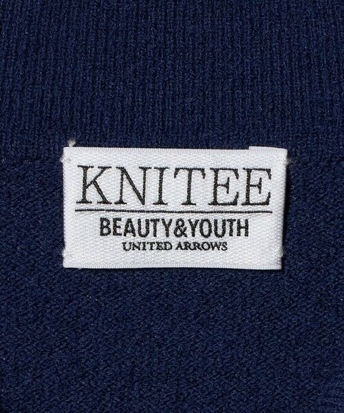 BEAUTY&YOUTH UNITED ARROWS / ビューティー&ユース ユナイテッドアローズ ニット・セーター | KNITEE クリンプコットン ニット ポロシャツ ウォッシャブル | 詳細22