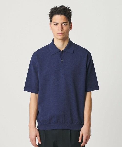 BEAUTY&YOUTH UNITED ARROWS / ビューティー&ユース ユナイテッドアローズ ニット・セーター | KNITEE クリンプコットン ニット ポロシャツ ウォッシャブル | 詳細15