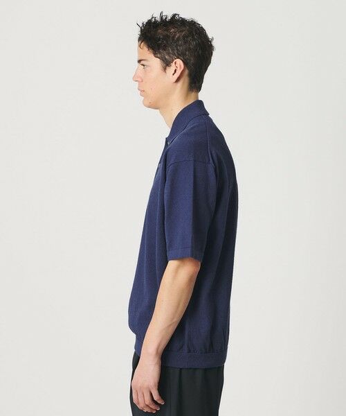 BEAUTY&YOUTH UNITED ARROWS / ビューティー&ユース ユナイテッドアローズ ニット・セーター | KNITEE クリンプコットン ニット ポロシャツ ウォッシャブル | 詳細16