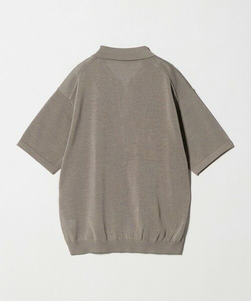 BEAUTY&YOUTH UNITED ARROWS / ビューティー&ユース ユナイテッドアローズ ニット・セーター | シャイン ギマ スキッパー ポロニット ウォッシャブル | 詳細7