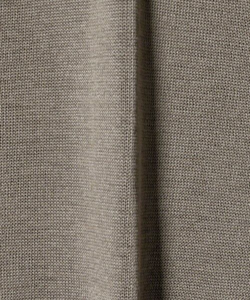 BEAUTY&YOUTH UNITED ARROWS / ビューティー&ユース ユナイテッドアローズ ニット・セーター | シャイン ギマ スキッパー ポロニット ウォッシャブル | 詳細10
