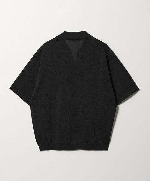 BEAUTY&YOUTH UNITED ARROWS / ビューティー&ユース ユナイテッドアローズ ニット・セーター | シャイン ギマ スキッパー ポロニット | 詳細5