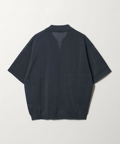BEAUTY&YOUTH UNITED ARROWS / ビューティー&ユース ユナイテッドアローズ ニット・セーター | シャイン ギマ スキッパー ポロニット ウォッシャブル | 詳細22