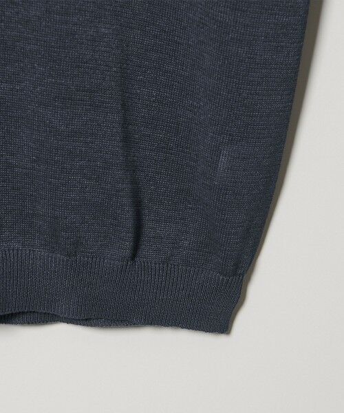 BEAUTY&YOUTH UNITED ARROWS / ビューティー&ユース ユナイテッドアローズ ニット・セーター | シャイン ギマ スキッパー ポロニット ウォッシャブル | 詳細25