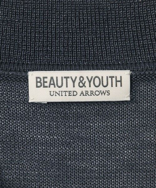 BEAUTY&YOUTH UNITED ARROWS / ビューティー&ユース ユナイテッドアローズ ニット・セーター | シャイン ギマ スキッパー ポロニット ウォッシャブル | 詳細27