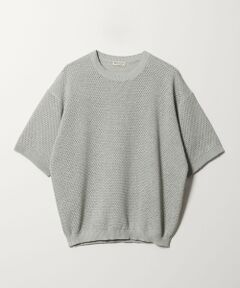 BEAUTY&YOUTH UNITED ARROWS / ビューティー&ユース ユナイテッドアローズ ニット・セーター | ダイアゴナル ウェーブ パターン クルーネック ニット
