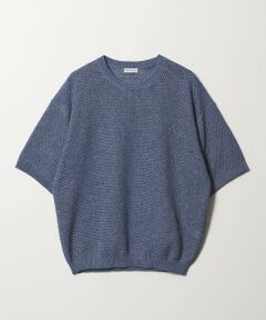 BEAUTY&YOUTH UNITED ARROWS / ビューティー&ユース ユナイテッドアローズ ニット・セーター | ダイアゴナル ウェーブ パターン クルーネック ニット