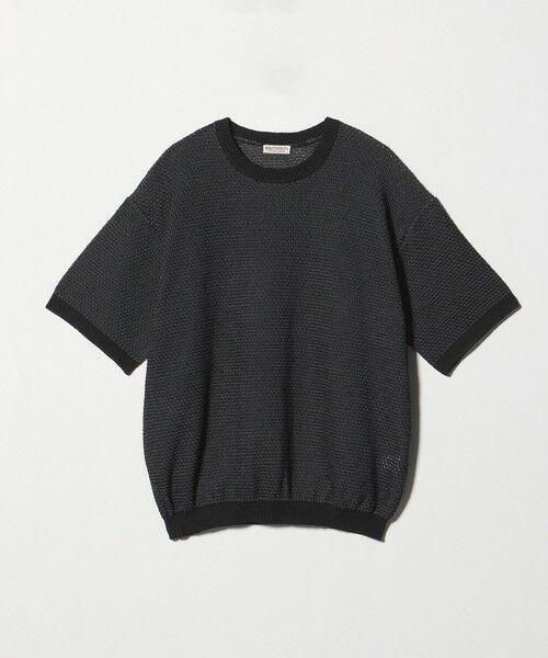 BEAUTY&YOUTH UNITED ARROWS / ビューティー&ユース ユナイテッドアローズ ニット・セーター | ダイアゴナル ウェーブ パターン クルーネック ニット | 詳細5