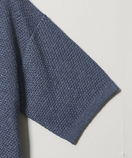 BEAUTY&YOUTH UNITED ARROWS / ビューティー&ユース ユナイテッドアローズ ニット・セーター | ダイアゴナル ウェーブ パターン クルーネック ニット | 詳細7