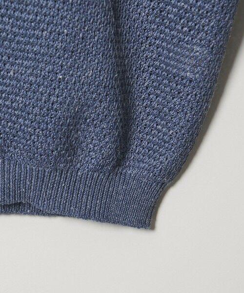 BEAUTY&YOUTH UNITED ARROWS / ビューティー&ユース ユナイテッドアローズ ニット・セーター | ダイアゴナル ウェーブ パターン クルーネック ニット | 詳細8