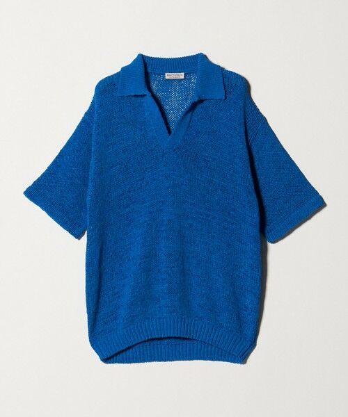 BEAUTY&YOUTH UNITED ARROWS / ビューティー&ユース ユナイテッドアローズ ニット・セーター | テープヤーン スキッパー ショートスリーブ ニット ウォッシャブル | 詳細16