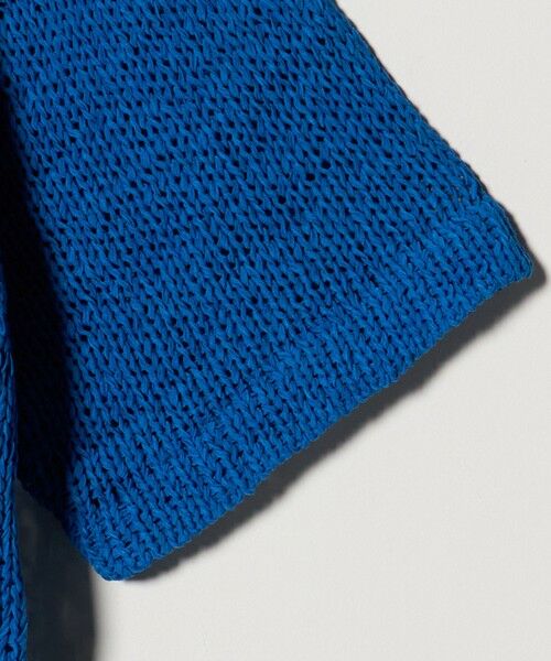 BEAUTY&YOUTH UNITED ARROWS / ビューティー&ユース ユナイテッドアローズ ニット・セーター | テープヤーン スキッパー ショートスリーブ ニット ウォッシャブル | 詳細19