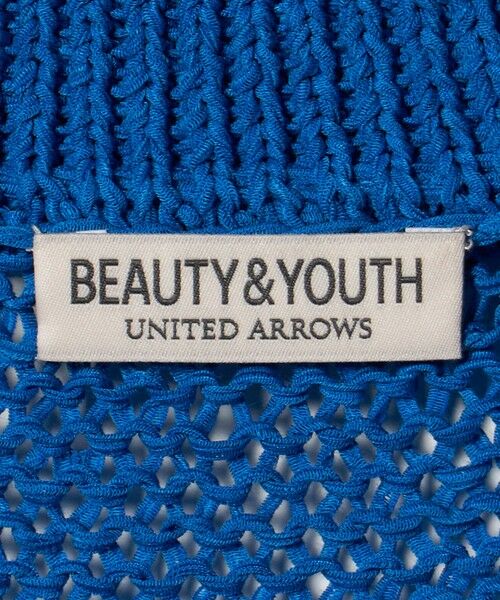 BEAUTY&YOUTH UNITED ARROWS / ビューティー&ユース ユナイテッドアローズ ニット・セーター | テープヤーン スキッパー ショートスリーブ ニット ウォッシャブル | 詳細21