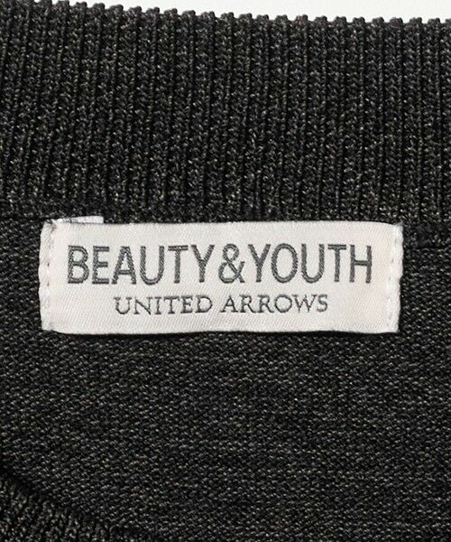 BEAUTY&YOUTH UNITED ARROWS / ビューティー&ユース ユナイテッドアローズ ニット・セーター | フュージョン カラー ニット Tシャツ ウォッシャブル | 詳細10