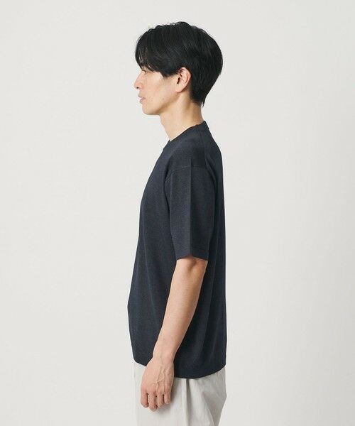 BEAUTY&YOUTH UNITED ARROWS / ビューティー&ユース ユナイテッドアローズ ニット・セーター | フュージョン カラー ニット Tシャツ ウォッシャブル | 詳細15
