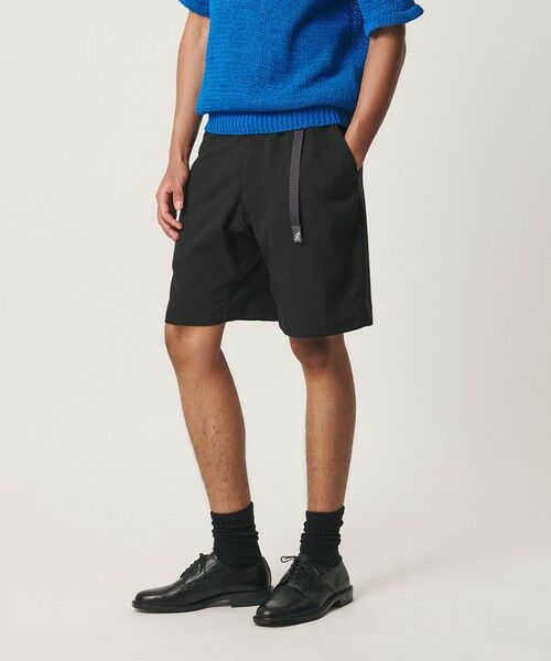 BEAUTY&YOUTH UNITED ARROWS / ビューティー&ユース ユナイテッドアローズ ショート・ハーフ・半端丈パンツ | 【別注】＜Gramicci＞ウーブン ショーツ（BLACK）