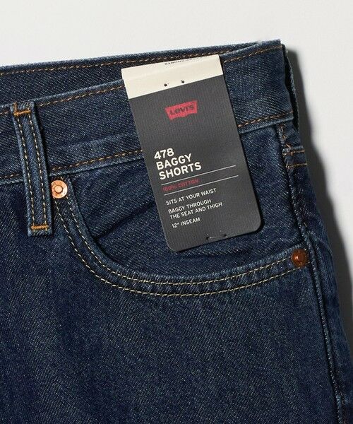BEAUTY&YOUTH UNITED ARROWS / ビューティー&ユース ユナイテッドアローズ ショート・ハーフ・半端丈パンツ | ＜Levis＞478 バギー ショート デニム | 詳細7
