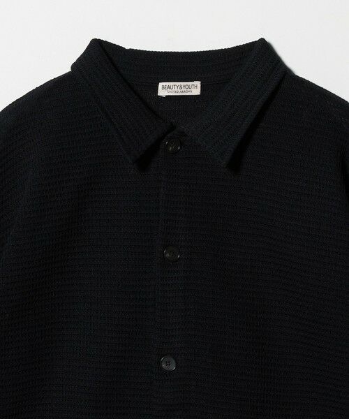 BEAUTY&YOUTH UNITED ARROWS / ビューティー&ユース ユナイテッドアローズ カーディガン・ボレロ | パナマ ニット シャツ ウォッシャブル | 詳細4