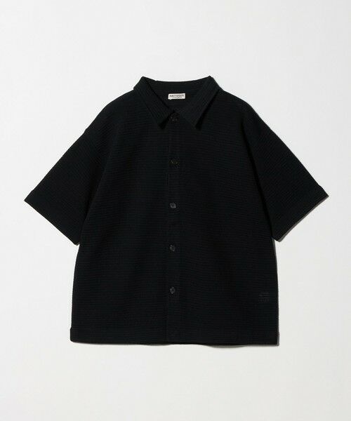 BEAUTY&YOUTH UNITED ARROWS / ビューティー&ユース ユナイテッドアローズ カーディガン・ボレロ | パナマ ニット シャツ ウォッシャブル（BLACK）