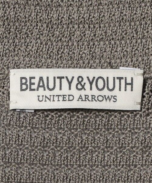 BEAUTY&YOUTH UNITED ARROWS / ビューティー&ユース ユナイテッドアローズ カーディガン・ボレロ | パナマ ニット シャツ ウォッシャブル | 詳細9