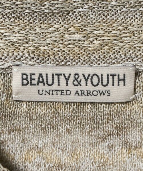 BEAUTY&YOUTH UNITED ARROWS / ビューティー&ユース ユナイテッドアローズ カーディガン・ボレロ | フェアアイル ショートスリーブ ニットシャツ ウォッシャブル | 詳細16