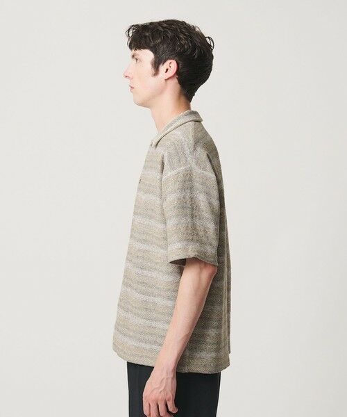 BEAUTY&YOUTH UNITED ARROWS / ビューティー&ユース ユナイテッドアローズ カーディガン・ボレロ | フェアアイル ショートスリーブ ニットシャツ ウォッシャブル | 詳細11