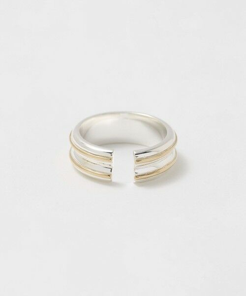 BEAUTY&YOUTH UNITED ARROWS / ビューティー&ユース ユナイテッドアローズ リング | ブラス ダブル コンビ リング | 詳細1